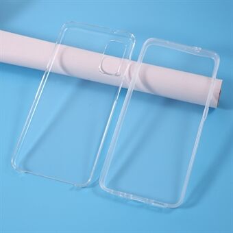 Volledige dekking Transparante telefoonhoes PET + TPU + acrylhoes voor Samsung Galaxy S20