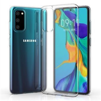 Voor Samsung Galaxy S20 4G / 5G 1,5 mm dikker HD Clear telefoonhoes Schokbestendig TPU achterkant van de behuizing
