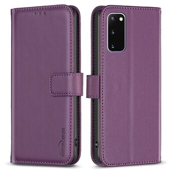 BINFEN COLOR BF17 Voor Samsung Galaxy S20 4G / 5G Flip Folio Wallet Cover PU Leather Stand Phone Case