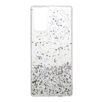 Sparkle Starry Sky Epoxy TPU Shell Case voor Samsung Galaxy Note20 4G/5G