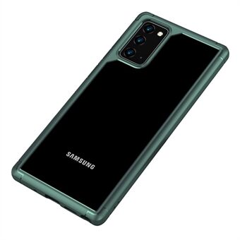 Defense Armor Series telefoonhoes voor Samsung Galaxy Note20 / Note20 5G, doorzichtige pc + TPU dubbellaagse schokbestendige hoes