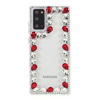 Crystal Rhinestone Decoration TPU-hoesje voor Samsung Galaxy Note20 Ultra / Note20 Ultra 5G