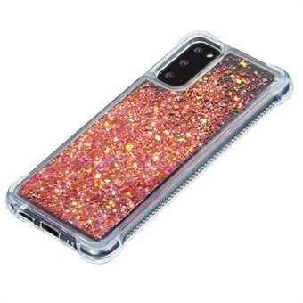 Glitterpoeder Drijfzand TPU Shell voor Samsung Galaxy Note20 Ultra / Note20 Ultra 5G