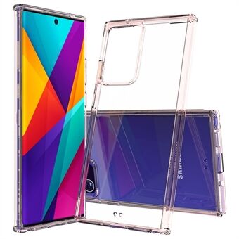 Anti- Scratch ultra helder acryl + kleurrijke TPU Edge hybride hoes voor Samsung Galaxy Note20 Ultra / Note20 Ultra 5G