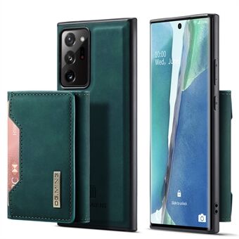 DG.MING M2 Series Magnetische Tri-fold Wallet Kickstand lederen hoes voor Samsung Galaxy Note20 Ultra