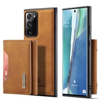 DG.MING M2 Series Magnetische Tri-fold Wallet Kickstand lederen hoes voor Samsung Galaxy Note20 Ultra