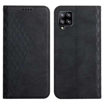 Geometrisch patroon Magnetisch Flip lederen telefoonhoesje Stand Wallet Cover voor Samsung Galaxy A42 5G