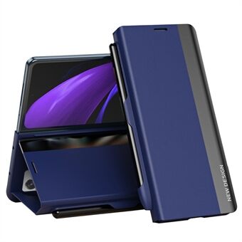 HAD pc-telefoonhoes voor Samsung Galaxy Z Fold2 5G valbestendige beschermhoes schokbestendige Stand met pen / pensleuf