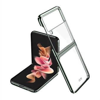 Schokbestendig galvaniseren Opvouwbare harde pc-telefoonhoes Mobiele telefoonhoes voor Samsung Galaxy Z Flip 5G