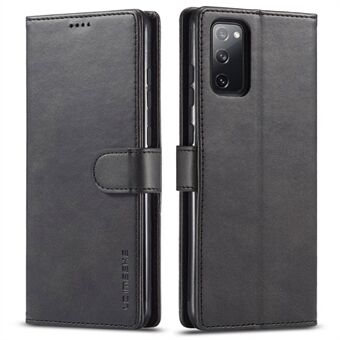 LC.IMEEKE Leather Wallet Stand Case met gereserveerde uitsparing aan de voorkant voor Samsung Galaxy S20 FE 4G/FE 5G/S20 Lite/S20 FE 2022
