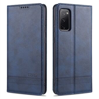 AZNS Auto-absorbed Leather Wallet Case voor Samsung Galaxy S20 FE 4G/FE 5G/S20 Lite/S20 FE 2022