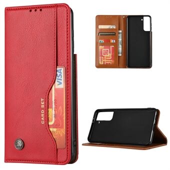 Auto-absorbed wallet Stand telefoonhoesje voor Samsung Galaxy S21 + 5G