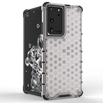 Gingerbread Pattern Shockproof TPU + PC Combo Case voor Samsung Galaxy S21 Ultra 5G