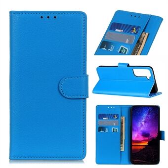 Litchi Texture Wallet Stand Leren Beschermhoes voor Samsung Galaxy S21 + 5G