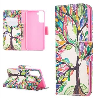 Hot Style Pattern Printing Stand Cover voor Samsung Galaxy S21 + 5G