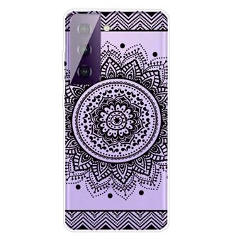 Hot Style Telefoonhoesje voor Samsung Galaxy S21 + 5G Patroon Afdrukken TPU Cover