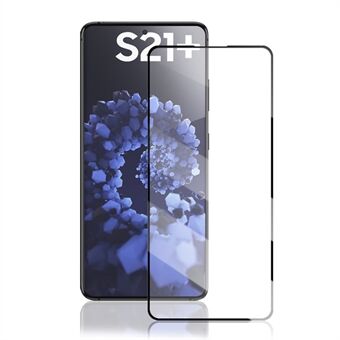 MOCOLO complete cover 3D gebogen [zijlijm] screenprotector voor gehard glas voor Samsung Galaxy S21 Plus 5G - zwart