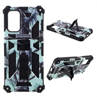 Afneembaar camouflagepatroon beschermt de standaardbehuizing [ingebouwde metalen plaat] voor Samsung Galaxy A32 5G