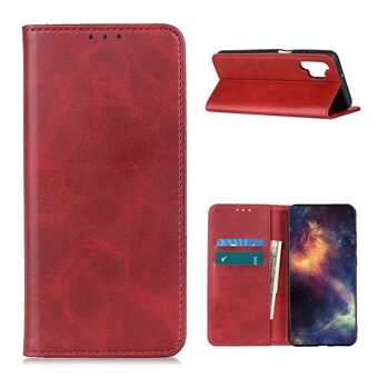 Wallet Stand Split Leather Magnetische Sluiting Beschermhoes voor Samsung Galaxy A32 5G