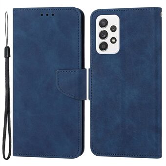 Voor Samsung Galaxy A52 4G/5G/A52s 5G Goed Bescherming Magnetische Sluiting PU Leather Case Effen kleur Wallet Stand Anti- Scratch Telefoon Cover