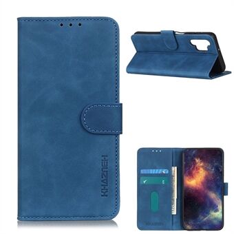 KHAZNEH portemonnee ontwerp telefoonhoesje voor Samsung Galaxy A32 4G, retro-stijl PU lederen schokbestendige flip cover met Stand