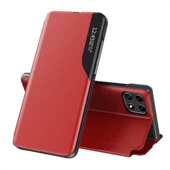 View Window Flip Leather Phone Case Protector Cover met Stand voor Samsung Galaxy A22 5G (EU-versie)