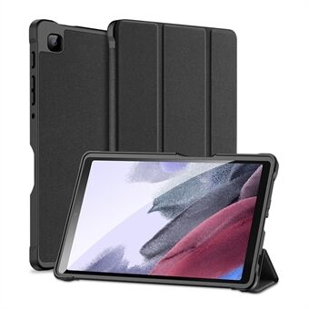 DUX DUCIS Domo Serie Tri-fold Stand Lederen Tablet Beschermhoes Shell voor Samsung Galaxy Tab A7 Lite 8.7-inch