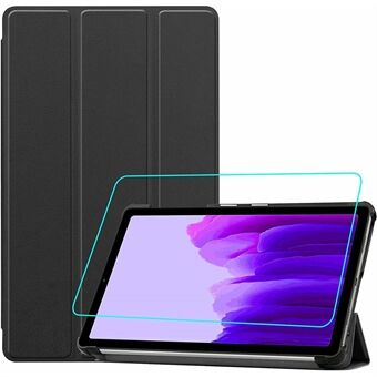 Slanke lichtgewicht drievoudige Folio- Stand PU-lederen hoes met schermbeschermer voor Samsung Galaxy Tab A7 Lite 8,7-inch