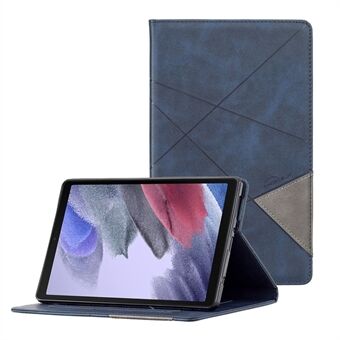 Geometrisch Patroon Ontwerp Kaartsleuven Lederen Tablet Case Cover voor Samsung Galaxy Tab A7 Lite 8.7-inch/T220/T225