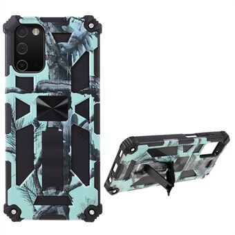 Camouflageontwerp Goed beschermd Afneembare 2 in 1 valbestendige telefoonhoes voor Samsung Galaxy A03s (166,5 x 75,98 x 9,14 mm)
