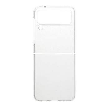 Ultra slim fit plastic harde pc mobiele telefoon hoes voor Galaxy Z Flip3 5G - transparant