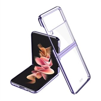 Cool Electroplated Close-Fit Flip PC Hard Case Mobiele Telefoon Beschermende Shell Cover voor Samsung Galaxy Z Flip3 5G