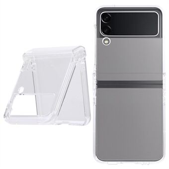 Voor Samsung Galaxy Z Flip3 5G Hard PC Cover Anti- Scratch Transparant Flipping Phone Case