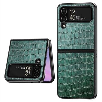 AIORIA Voor Samsung Galaxy Z Flip3 5G Krokodil Textuur PU Leer + PC + TPU Telefoon Beschermhoes Drop-proof Cover