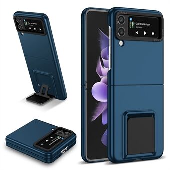 Voor Samsung Galaxy Z Flip3 5G Case Shockproof Flip Phone Case Hard PC Cover met Kickstand
