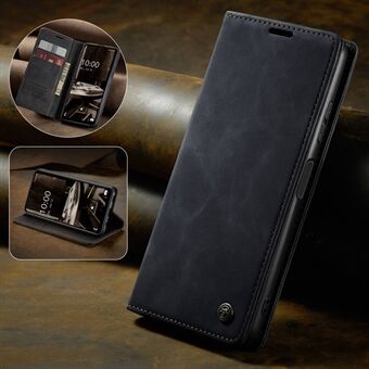 CASEME 013-serie portemonnee ontwerp anti-val magnetische auto-absorberende PU lederen flip folio telefoonhoes met Stand voor Samsung Galaxy A13 5G / A04s 4G (164,7 x 76,7 x 9,1 mm)