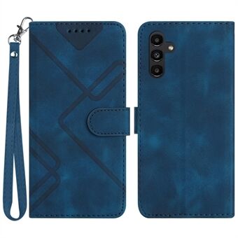 YX0040 Voor Samsung Galaxy A04s 4G / A04 4G / A13 5G Anti- Scratch PU Leather Cover portemonnee Bedrukt Patroon Mobiele Telefoon Stand Case