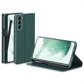 GKK voor Samsung Galaxy S22 5G Schokbestendig lederen hoesje All-inclusive bescherming Cover Anti-drop telefoonhoes met Stand/ pensleuf