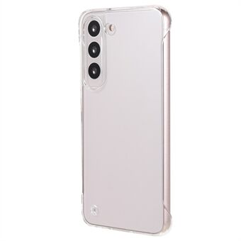 Voor Samsung Galaxy S22 5G Transparante harde pc Anti-drop telefoonhoes Frameloze smartphone achterkant
