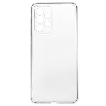 Voor Samsung Galaxy A33 5G Stofdicht Anti- Scratch 1.5mm Verdikte HD Clear Telefoon Cover Flexibele TPU Telefoon achterkant Case