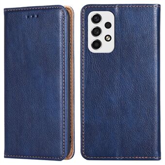 Magnetische Absorptie PU Lederen Portemonnee Case Stand Innerlijke TPU Flip Folio Telefoon Cover voor Samsung Galaxy A53 5G