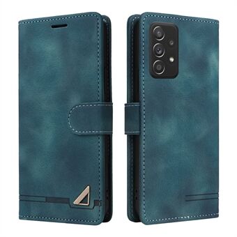 007-serie voor Samsung Galaxy A53 5G Anti-drop Cover Skin-touch Leather Wallet Stand Phone Case
