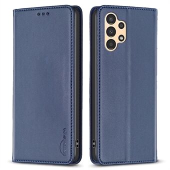 BINFEN COLOR BF18 telefoonhoesje voor Samsung Galaxy A53 5G, PU lederen kaarthouder slot Stand cover