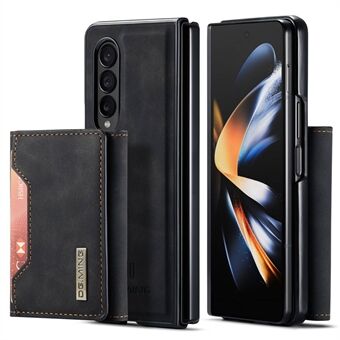 DG.MING M2-serie voor Samsung Galaxy Z Fold4 5G telefoonhoes magnetische absorptie afneembare portemonnee telefoonhoes standaard beschermhoes