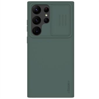 NILLKIN Voor Samsung Galaxy S23 Ultra Hard PC Zachte Siliconen Case Anti Scratch Telefoon Cover met Slide Camera Protector