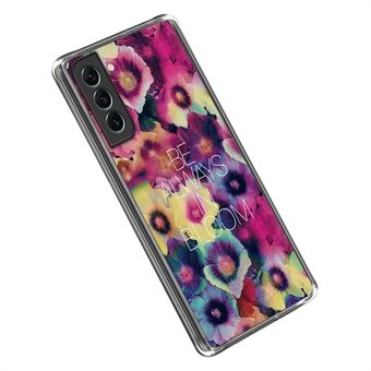 Voor Samsung Galaxy S23 Flexibele TPU Case Patroon Afdrukken IMD Drop-proof Mobiele Telefoon Cover