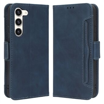 Wallet Flip Cover voor Samsung Galaxy S23+, PU lederen telefoonhoes Meerdere kaartsleuven Stand Shell
