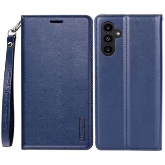 HANMAN Minor Series voor Samsung Galaxy A54 5G PU lederen Stand cover telefoon portemonnee hoesje