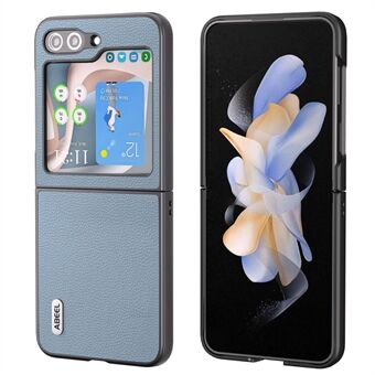 ABEEL Voor Samsung Galaxy Z Flip5 5G Matte Randen Telefoonhoesje Rundleer + PC Achterkant