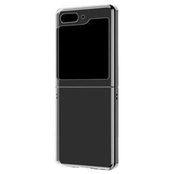 Voor Samsung Galaxy Z Flip5 5G Opvouwbare telefoon Transparante PC Cover Harde beschermhoes